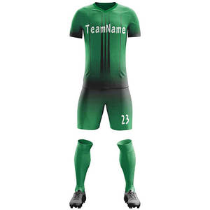 Wholesale Football Uniform <b>Soccer</b> Team Kit Custom Printed Jersey Shorts Sportswear Supplier Premium Athletic Apparel Match Train - Product Image 1