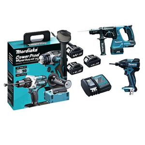 Cordless Power <b>Tool</b> Combo Kit 4-Piece 18V 5Ah Lithium Ion Battery Heavy Duty <b>Tool</b> <b>Set</b> - Product Image 2