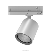 UT86 HE 22W 165lm/W Projecteur LED Commercial sur Rail Haute Efficacité Réflecteur Anti-Éblouissement pour Magasin de Détail et Galerie