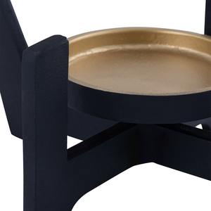 Portavelas Moderno de Hierro Negro Mate, Linterna Metálica Hexagonal Geométrica, Centro de Mesa Abstracto Nórdico, Decoración de Lujo para el Hogar - Product Image 2