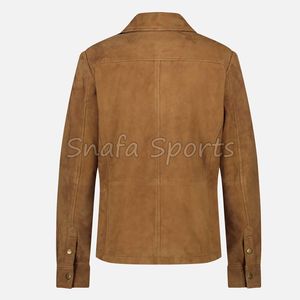 Camisas de Cuero y Gamuza para Hombre Más Vendidas, Camisas de Cuero para Hombre de Primera Calidad, Camisas de Cuero para Hombre al por Mayor Hechas en Pakistán - Product Image 2