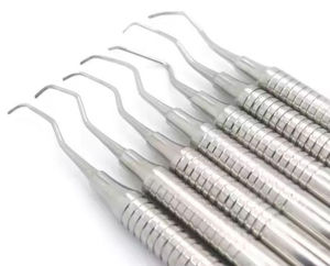 Manual Orthodontics Probes Dental Stainless Steel <b>Sickle</b> Scalers diagnose periodontal disease by Med Innovations - Product Image 3