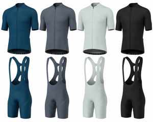 Conjunto de Jersey de Ciclismo para Hombre, Manga Corta, Secado Rápido, 100% Poliéster, Alta Calidad, Fusión sin Costuras, Nombre del Equipo Personalizado, Transferencia Térmica - Product Image 1