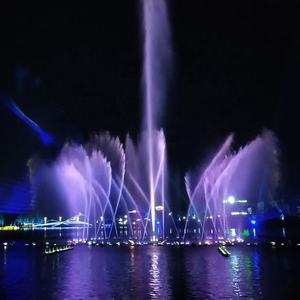 DISEÑO GRATUITO Fuente de Agua Musical para Jardín y Piscina, Grande, Moderna, con Luces LED, Fácil de Instalar, de Acero Inoxidable - Product Image 6