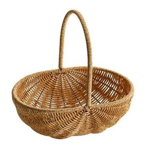 Panier cadeau en rotin tressé pour baby shower, panier de bienvenue, tables de fête et emballage souvenir Vietnam Global Stores - Product Image 1