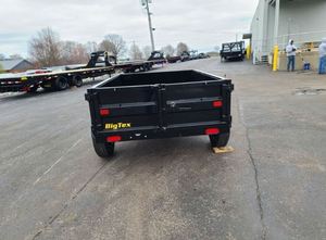 BigTex 50SR 5x8 Dump <b>Trailer</b> 2.5 Ton Capacity Black Steel Construction <b>Farm</b> Utility <b>Trailer</b> - Product Image 2