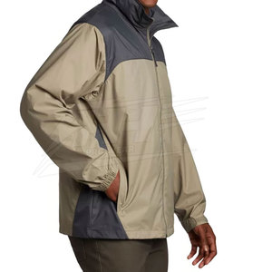 Veste coupe-vent de haute qualité OEM, services de vente en gros de vêtements de mode, veste coupe-vent élégante pour hommes - Product Image 4