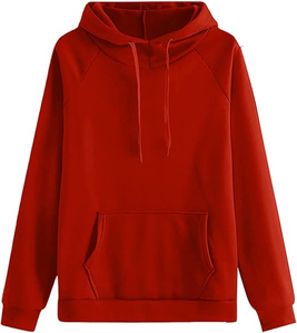 Ensemble de survêtement sport décontracté pour femme, manches longues, 100% coton, 2 pièces, sweat à capuche et pantalon - Product Image 4