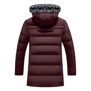 Abrigos de plumón para hombre, a prueba de viento y agua, nuevo estilo, largos y a la moda. - Product Image 2