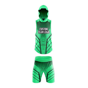 Uniformes de Fútbol 7v7 Personalizados para Equipos, Adultos, 100% Poliéster, Tallas Grandes, Transpirables, Uniforme para el Juego 7 contra 7 - Product Image 2