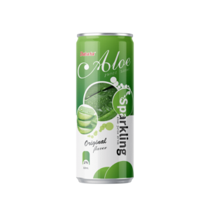 Bebidas de Agua con Gas al por Mayor, Lata Elegante de 320 ml, Mezcla de Aloe Vera y Frutas, Sabor Datafa Vietnam OEM, Refrescante Bebida Carbonatada - Product Image 2