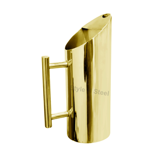 Jarra de Agua Clásica de Acero Inoxidable con Aislamiento Térmico de 6 a 12 Horas, Diseño Portátil y Asa de Transporte - Product Image 1