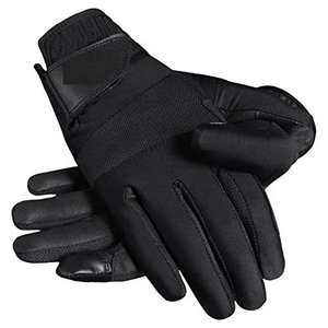 Gants d'équitation en cuir noir de qualité supérieure, unisexes, pour l'hiver, à porter en extérieur, avec doigts entièrement couverts - Product Image 3