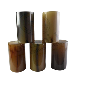 Rouleau de corne naturelle de qualité supérieure pour poignée de couteau fabrication de boutons et accessoires faits à la main personnalisés avec finition traditionnelle - Product Image 2