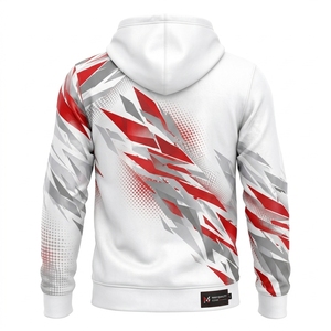 Vêtements de sport à la mode, tissu polyester imprimé sur mesure, coupe confortable, sweat-shirts à sublimation pour hommes, sweat-shirt athlétique de qualité supérieure - Product Image 5