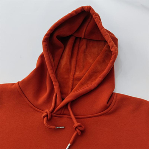 Sweat-shirts unisexes surdimensionnés en polyester/coton personnalisés pour hommes, style streetwear, imprimés et brodés, écologiques, pour l'hiver, vente en gros - Product Image 3