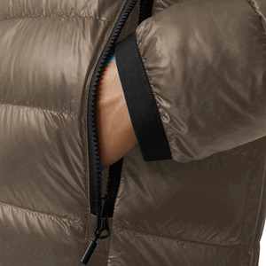 Chaqueta Acolchada con Cuello Alto para Hombre, Color Sólido, Cierre de Cremallera, Resistente al Viento, Informal, para Otoño, Relleno 100% Fibra de Poliéster - Product Image 3