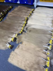 Wholesale Virgin Vietnamese Super Double Drawn Human Hair Bulk 100% Natural Soft Smooth <b>Tangle</b> Free Natural Hair Color Perm - Product Image 6