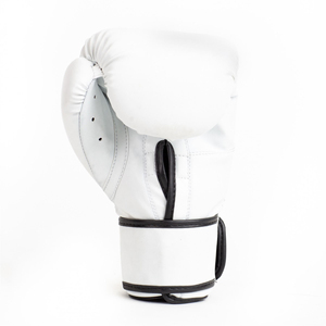 High Quality <b>Custom</b> Made Professional Leather <b>MMA</b> Training <b>Gloves</b> Moisture Wicking Lace-Up Closure Boxing Martial Arts - Product Image 3