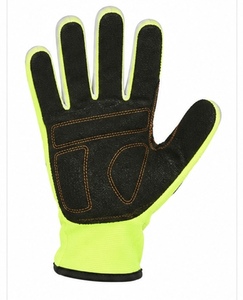 Gants de travail pratiques résistants aux chocs, design ergonomique moderne, revêtement en nitrile sur la paume, niveau de protection contre les coupures ANSI/ISEA 4, respirants et confortables - Product Image 4