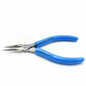 Alicates de Punta Fina de 6 Pulgadas con Mandíbula Redondeada, de Alta Calidad, Estilo Weller Erem, de Acero Inoxidable, Herramienta de Precisión para Electrónica - Product Image 2