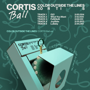 CORTIS COLOR Outside the LINES Ball K-Pop Livre électronique (CD) avec matériaux en papier et plastique, en coréen, pour tous les âges, fabriqué en Corée - Product Image 2