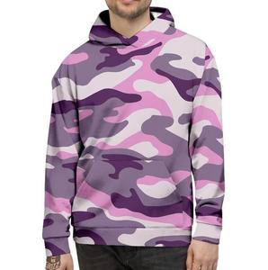 Sudadera con Capucha de Caza para Hombre, Diseño Personalizado, Estampado de Camuflaje Digital, 100% Algodón, Corte Holgado, Talla Grande, para Invierno - Product Image 2