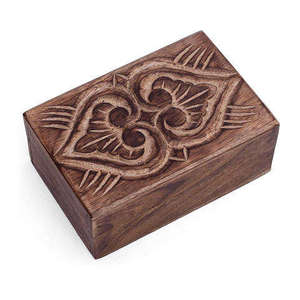 Unique Design Top Lid Wooden <b>Box</b> Hand Carved Solid Jewelry <b>Box</b> for <b>Gifts</b> For Neckless Bangles at Best Price Wooden <b>Gift</b> <b>Box</b> - Product Image 1
