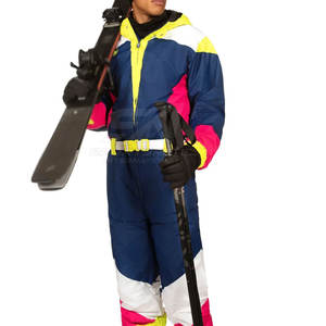 Conjunto de Chaqueta y Pantalones de Nieve para Esquí, Ropa de Entrenamiento para Exteriores, Traje de Esquí Unisex Impermeable - Product Image 3