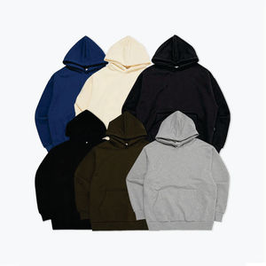 Sudaderas con Capucha Personalizadas de Alta Calidad, con Logotipo, Gruesas, Unisex, Estilo Básico, de Color Liso, para Streetwear - Product Image 4