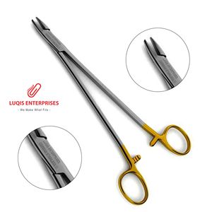 Nolan Needle Holder Tungsten Carbide Heavy Duty <b>Box</b> <b>Lock</b> Surgical Instrument - Product Image 1