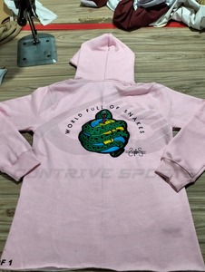 Sweat-shirts pour hommes en mousse décontractée avec impression personnalisée, qualité supérieure, faible MOQ, vente en gros d'usine, fabricant sur mesure de streetwear - Product Image 2