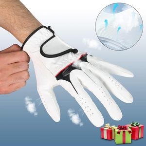Gant d'entraînement de golf pour la main gauche – Cuir de mouton de qualité supérieure, poignée antidérapante, gant de golf respirant pour hommes et femmes - Product Image 2