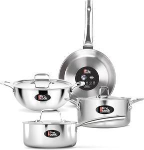 หม้อสแตนเลสขนาดใหญ่ ทนทาน ไม่ติดกระทะ ฝาแก้ว ทนความร้อน เหมาะสำหรับทำซุป - Product Image 5