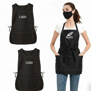 Delantal de Carpintero Ajustable de Algodón Resistente con Correa Cruzada y Bolsa para Herramientas, Uniforme de Trabajo con Color Personalizado para Personal de Restaurantes y Bares - Product Image 2