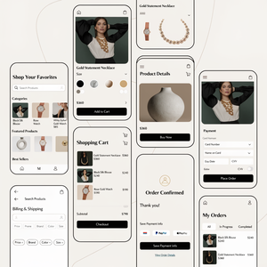 Aplicación de Comercio Electrónico con Gestión de Productos para Vendedores - Product Image 5