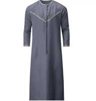 Robe Thobe légère décontractée pour hommes, style Dubaï - Vente directe d'usine de haute qualité de Al Aseel
