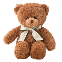 Usine de jouets en peluche Anime BSCI/ISO/ICTI/SEDEX, fabrication sur mesure, ours en peluche de qualité supérieure, ours en peluche blanc pour la Saint-Valentin, ODM OEM