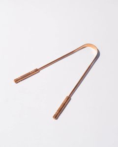 Limpiador de Lengua de Cobre Natural para Adultos y Niños, Herramienta Metálica Fácil de Usar para Limpiar la Lengua, Reduce el Mal Aliento, Cuidado Bucal - Product Image 2