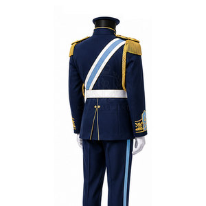Ensemble d'uniformes de parade en tissu léger, design élégant et coupe confortable pour événements formels et activités de groupe - Product Image 5