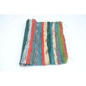 Indian Handmade Cotton <b>Door</b> Mat Colorful Chindi Home Decor Floor <b>Runner</b> Handwoven <b>Door</b> Mat - Product Image 4
