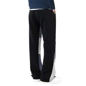 Pantalon de survêtement décontracté pour homme, coupe évasée, taille mi-haute, motif droit et cordon de serrage, service OEM disponible, pantalon homme délavé - Product Image 4