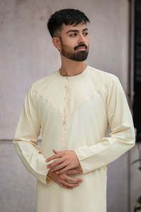 Nuevo Diseño 2026: Thobe Saudí para Hombre, Jubba Islámica, Ropa Tradicional Musulmana al por Mayor para Exportación - Product Image 3