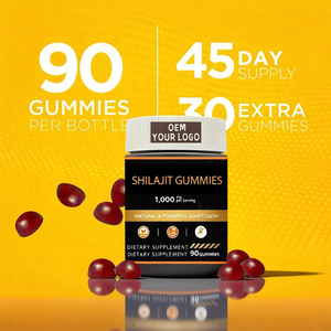 Suplementos de Grado Alimenticio Sin Ingredientes Añadidos, Shilajit Original y Gomitas de Shilajit Puro del Himalaya - Product Image 3