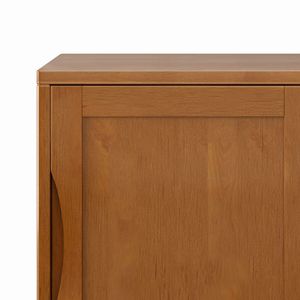 Mobiletto basso Harper in teak marrone per soggiorno - Product Image 2