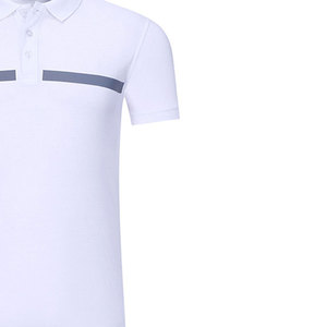 Échantillon gratuit de vêtements de sécurité haute visibilité personnalisés, polo de travail réfléchissant fluorescent pour la construction et les travaux en extérieur - Product Image 3