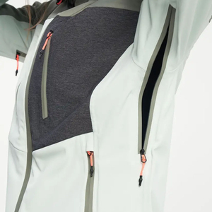 Breathable Hooded Printed Winter Snow Ski Couple Style Zipper Solid Color <b>Pants</b> Windproof Waterproof Warm <b>Wool</b> Insulation - Product Image 6