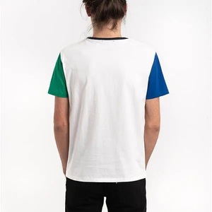 Camiseta de Manga Corta para Hombre, Color Sólido, Blanco, Azul, Verde, Amarillo, con Bolsillo, Corte Regular, Estilo Casual, Cuello Redondo, Lona Transpirable, Ecológica - Product Image 5