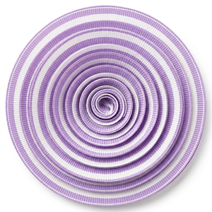 นีลคามัล อินดัสทรีส์ ขายส่งริบบิ้นโกรเกรนลายทางหลากสี ขนาด 38 มม. สีลาเวนเดอร์ขาว สำหรับห่อของขวัญ ทำโบว์ติดผม เย็บปักถักร้อย ตกแต่งงานแต่งงาน - Product Image 2