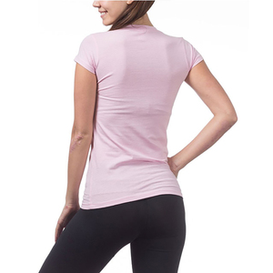 Camisetas Personalizables para Mujer, Ecológicas, de Alta Calidad, Estilo Urbano, Casuales, Lisas, con Impresión de Logotipo Personalizado, Servicio OEM, Transpirables - Product Image 2